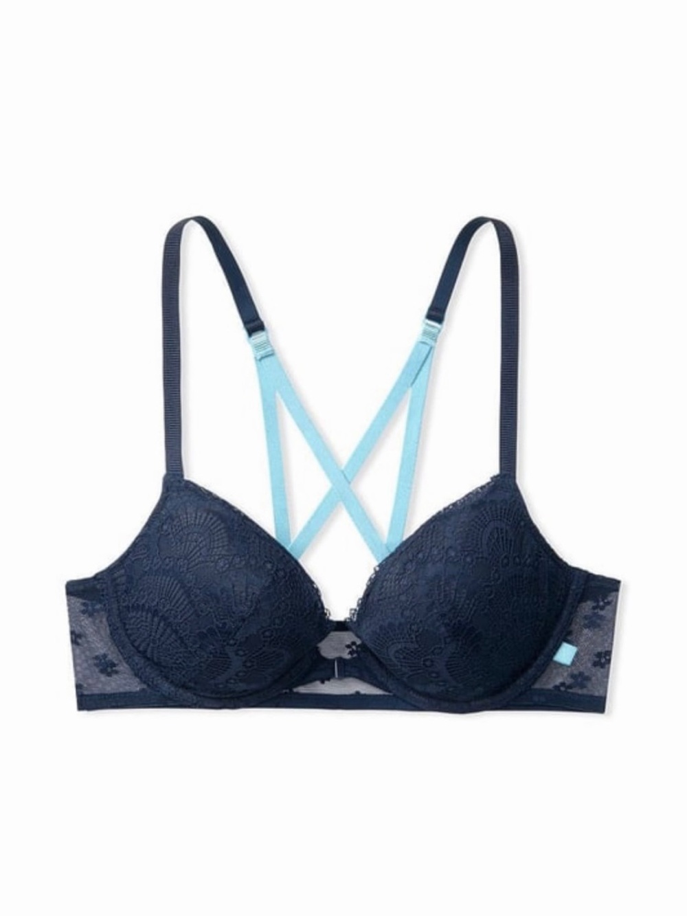 Victoria’s Secret Lace Push Up Strappy Back Bra